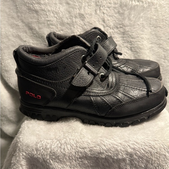 Polo Ralph Lauren Men Black Ankle - Picture 1 of 12